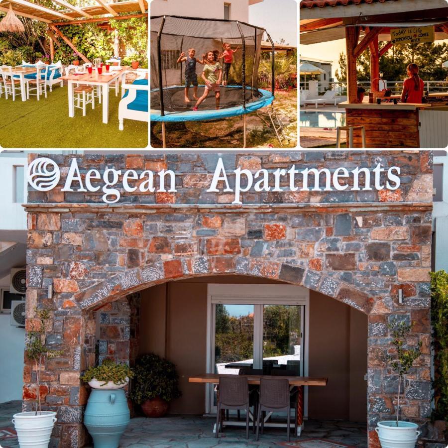 Aegean Apartments Χερσόνησος Εξωτερικό φωτογραφία